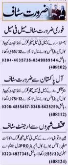 Accounts Jobs in Lahore Today